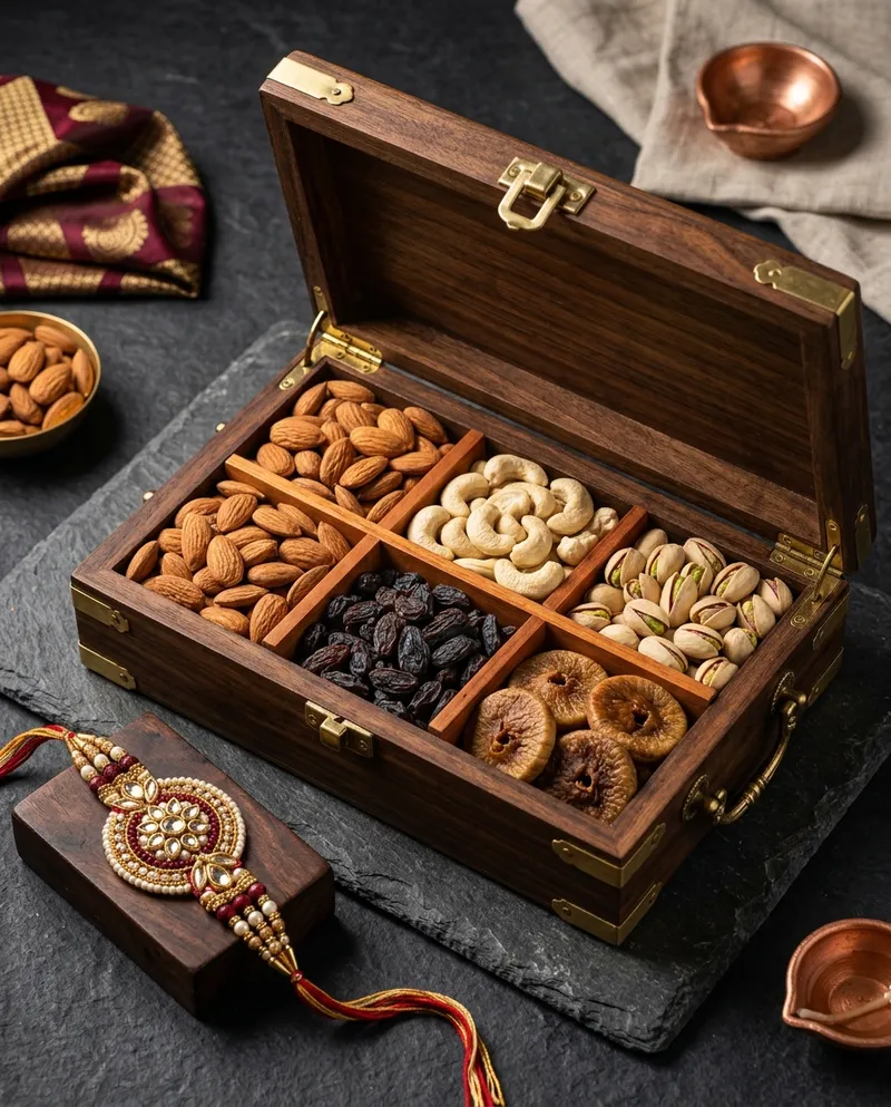 With Dry Fruits